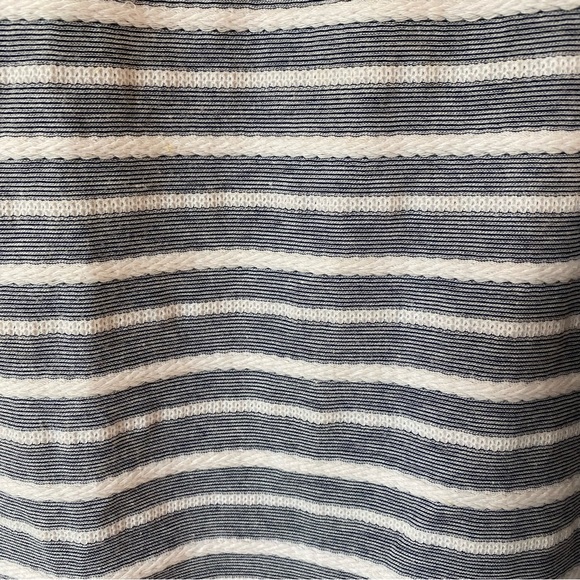 Anthropologie A New Day women’s nautical stripped cotton blend with buttons - Picture 9 of 9
